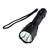 Produktbild Liqoo 400lm LED Taschenlampe Handlampe Licht Lampe Q5 LED 3 Schalter-Modus: Stark, Normal, Blitz IP65 Wasserdicht Weiß Lichtfarbe
