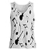 Snoogg Personalized Digitally Printed Tank Tops Vests Sleeveless Casual T shirts for Women / Girls RS.599.00