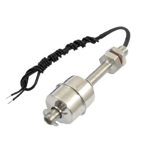 Preisvergleich Produktbild DealMux Edelstahl flüssiger Wasserspiegel-Sensor Vertikale Schwimmerschalter, 10 mm Gewinde