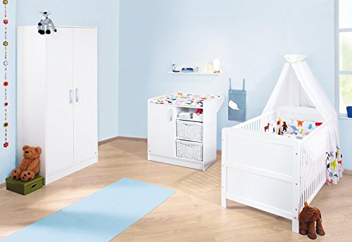 Pinolino Viktoria Nursery Furniture Set (3-Piece)