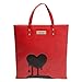 Produktbild Love Moschino , Damen Henkeltasche ROT SCHWARZ