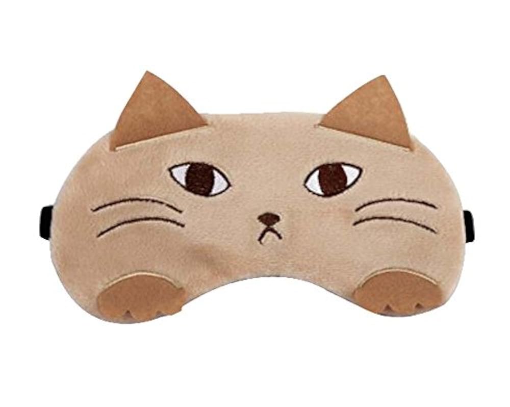 Kreative Karikatur-Art-Augen-Schablone personifizierte reizende Eyeshade, Katzen-Muster