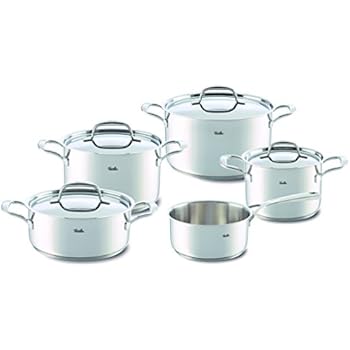 Fissler 81110050000 Topfset Hamburg 5teilig. Kochtöpfe