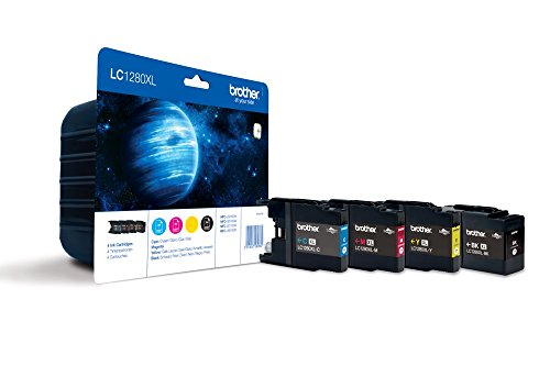Brother Original XL-Tintenpatronen LC-1280XL (schwarz, cyan, magenta, gelb) im Value-Pack (für Brother MFC-J5910DW, MFC-J6510DW, MFC-J6710DW, MFC-J6910DW) - 2