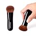 Docolor Powder Foundation Brush Kabuki Contour Liquid Cream Face Make up Brushes Cosmetic Tool (Black)