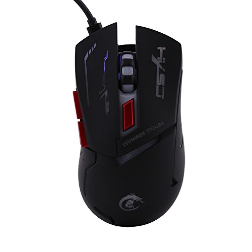 VGEBY Wireless Gaming Maus 2400DPI USB Schnurlos Maus Wiederaufladbare Optische Spiel Mäuse Für Pro Gamer - 4