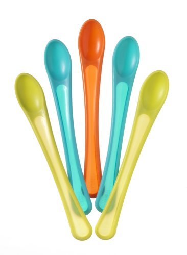Tommee Tippee Explora Soft Tip Weaning Spoons (5-pack)
