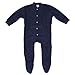 Produktbild Cosilana Baby Schlafanzug mit Fuß, Farbe Marine, Größe 86, Woll-Frottee 100% Schurwolle kbT