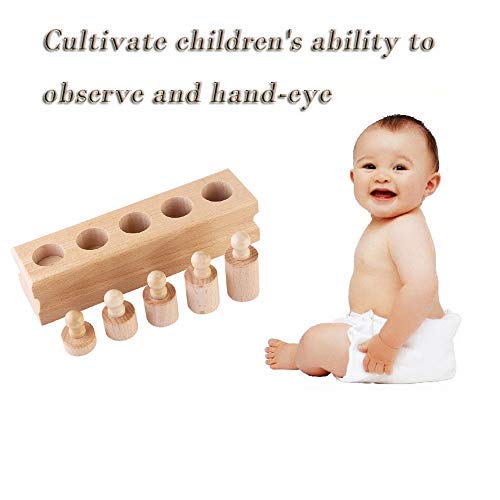 Preisvergleich Produktbild Holidaysummer Holz-Kinder Anhänger Perlen Saiten-Puzzle Lernspielzeug für Kinder