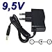 Produktbild TOP CHARGEUR * Netzteil Netzadapter Ladekabel Ladegerät 9.5V für Keyboard Casio CTK-1300 CTK-1500 CTK-3500 CTK-4400 LK-265