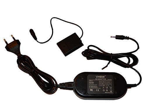 Chargeur vhbw 220V pour Nikon CoolPix P600  -S810  -S810c  Remplace  Nikon EH-67  EH-67A avec coupleur DC pour les appareils avec batterie EN-EL23 
