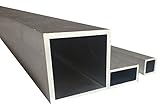  Aluminio Tubo cuadrado hueco Tubo Walz blankes (25 mm x 25 mm x 2 mm x 1500 mm)