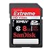 Produktbild SanDisk 8 GB Extreme SDHC Class 10 UHS-I High Performance Speicherkarte (SDSDX-008G - X46) - Einzelhandelsverpackung