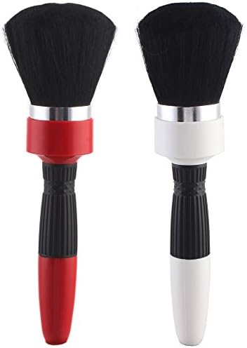 Super Soft Neck Duster Brush for Salon Stylist, Barber Hair Cutting Make up Cosmetic Body Brush (Pack of 2)