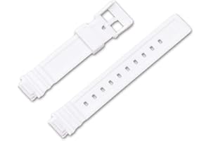 Shieranlee 14mm Diving Sport Bracelet Compatible avec Casio LRW-200H Rubber Replacement Watch Smart Bracelet Strap Accessories for Women