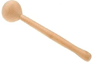 Tredoni Wooden Pestle - Herbs/Spices Seeds Crusher, Hummus Maker - Hand Muller Grinder