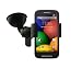 Produktbild Emartbuy® Universal Handyhalterung Armaturenbrett/Windschutzscheibe Schwarz geeignet für Motorola Moto E ( 2015 ) / Moto E+1 / Moto E2 - Enthält ein Kompatible Micro USB KFZ Ladekabel