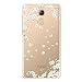 Produktbild Hülle für Honor 6C Pro / Honor V9 Play (Gilt nicht für Honor 6C und Honor V9) , IJIA Transparente Ewha Weiß Schön TPU Weich Silikon Stoßkasten Cover Handyhülle Schutzhülle Handyhüllen Schale Case Tasche für Huawei Honor 6C Pro / Honor V9 Play (5.2")