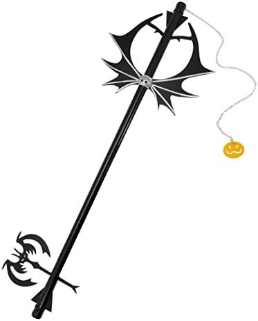 Halloween Pumpkin Kingdom Hearts Metal Keyblade, 93 cm