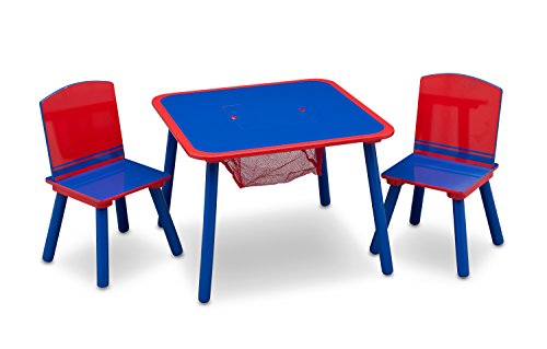 Delta Children Table and Chair Set (Blue/Red)