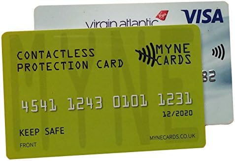 MYNE CARD - Slim RFID Blocker - Contactless Card Protection – Keep your data secure within your wallet