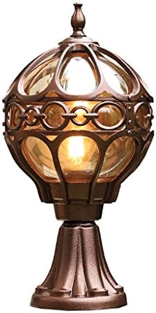 Outdoor wall lamp IP42 Beautiful Wall Lights Outdoors Garden Lights Garden Wall Lamp European-style Lamp Balcony Lamp Vertical Column(Not Included Light Source)