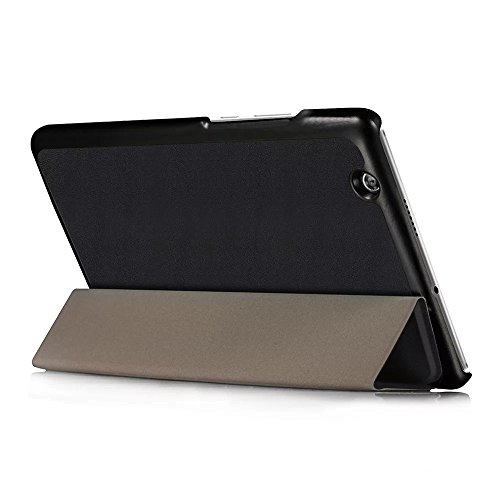 AVIDET Ultra Slim Huawei MediaPad M3 8.4 Hülle Case Superleicht Ständer Smart Shell Cover Schutzhülle Etui Tasche für Huawei MediaPad M3 8.4 Tablet-PC (Schwarz) - 4