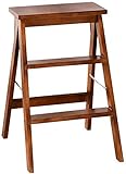 YZjk Escabeaux, Tabouret-échelle Portable Multifonctions Pliable, comptoir de Bar en Bois Massif (Couleur: # 3)