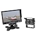 Produktbild KIPTOP 7 Zoll Monitor TFT Farb IP67 Farb Kamera inkl. 20 Meter Anschlusskabel (Schwarz)