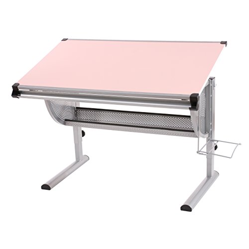 Kinderschreibtisch Schlerschreibtisch Schreibtisch Oxford, hhenverstellbar, neigbar ~ pink/rosa Kinderschreibtisch Schlerschreibtisch Schreibtisch Oxford, hhenverstellbar, neigbar ~ pink/rosa
