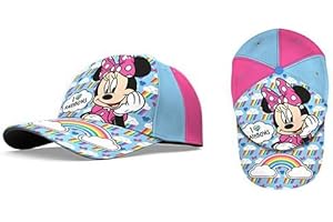 KIDS LICENSING Summer Cap, Kids Baseball Cap, Sun Hat, Girls Accessories Ages 3-7 Years Small(S) with Colour Featuring Popular TV Characters