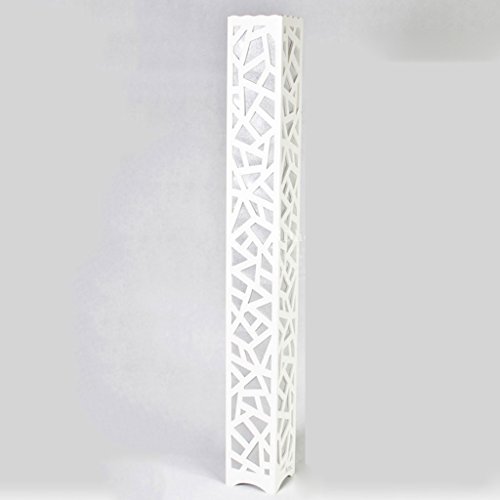 LEGELY Kreative hohlen geschnitzten LED Stehleuchte, moderne minimalistische Wohnzimmer Schlafzimmer vertikale Beleuchtung Lampe, weiß 55.12in * 5.51in