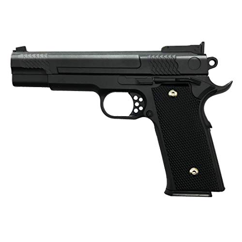 rayline Pistolet Airsoft Softair G20 Full Metal (Pression de Ressort Manuelle), Échelle 1: 1, Poids 660g, Longueur 19.5cm, (Moins de 0.5 Joule - à partir de 14 Ans)