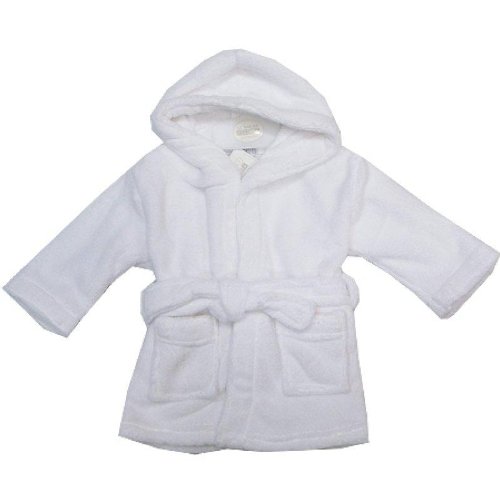 Babies White Dressing Gown by Nursery Time