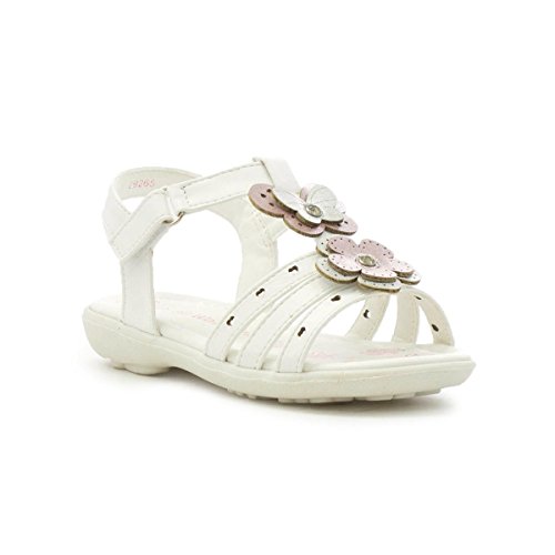 girls white sandals size 2
