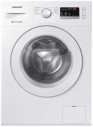 Samsung 6.0 Kg Inverter Fully-Automatic Front Loading Washing Machine (WW61R20GLMW/TL, White)
