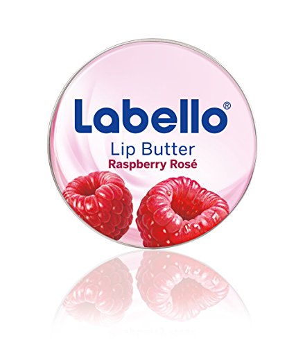 Labello Lippenpflege Lip Butter Himbeere, 6er Pack (6 x 16,7 ml)