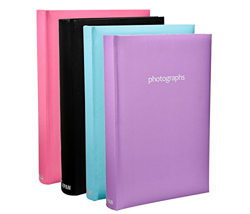 Arpan Fotoalbum lila Memo Slip in Foto Album 300 6 x 4 Fotos