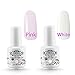 Perfect Summer 2 Colors Gel Nail Polish Starter Kits White Color + Light Pink Color Soak Off Gel Varnish UV LED Manicure Set