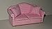 Produktbild Sofa mit 2 Kissen 1162 rosa, 1:12 , Puppenstuben
