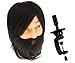 Micro Trader 14" 100% Real Human Hair With Beard Hairdressing Training Head