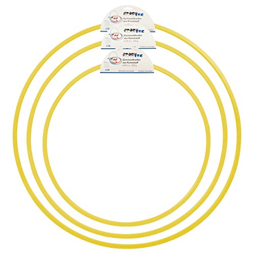 Gymnastikreifen aus Kunststoff, Hula Hoop, Trainingsreifen, Turnreifen, 60 cm - 4