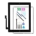 Produktbild E Soul Ersatz-Display für iPad 3 A1416 A1403, iPad3 Touch Screen Digitizer Front Glas Montage black-includes Home Button + Kamera Halter + vorinstalliert selbstklebend + Werkzeug-Set
