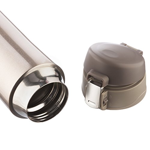 Dimono Thermosbecher aus Edelstahl Isobecher Thermostasse Thermobecher Isolierbecher Reisebecher Kaffeebecher – 500ml Bronze-Metallic - 5