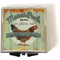 Miroir de sac Maman Poule - ATOMANIA