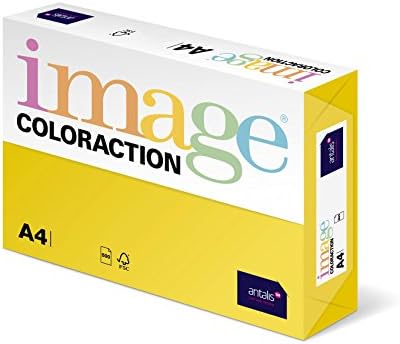 IMAGEColoraction Deep Yellow (Canary) A4 210x297mm 120gm2 fsc4 250sh/RM 5rm/BX