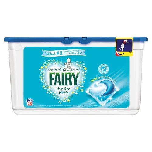 Fairy Non Bio Washing Capsules, 38 Washes