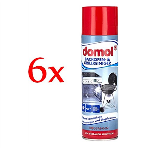 Preisvergleich Produktbild domol Backofen- & Grillreiniger, 6er Pack (6 x 500 ml)