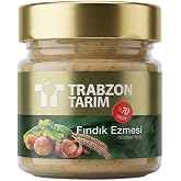 Trabzon Tarım%70 Fındık Ezmesi, Par&ccedil;acıklı, Glutensiz, Cam Kavanoz, Ezme Form, 180G
