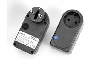 AUTH NACHRICHTENTECHNIK AUTH Netzfilter Universal-Breitband, Zwischenstecker (3 A, 9 kHz - 200 MHz, anthrazit)